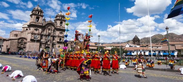 Peru Cusco Local festivity